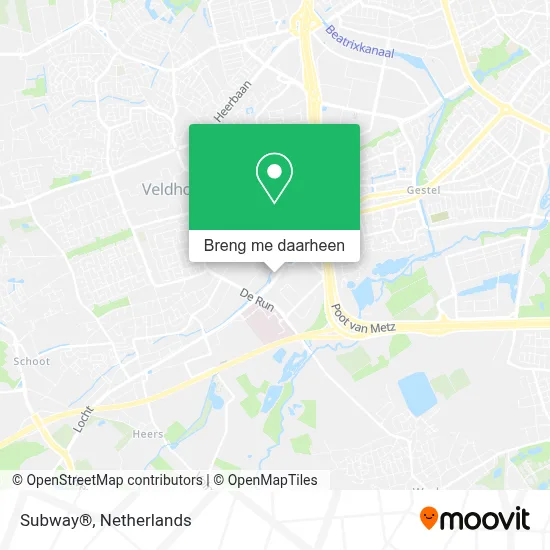 Subway® kaart