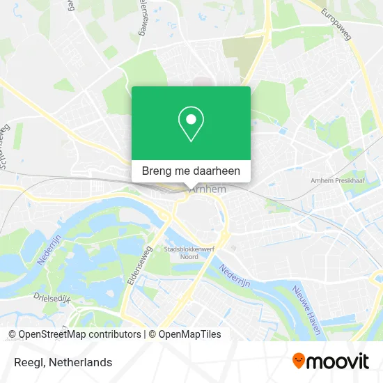Reegl kaart