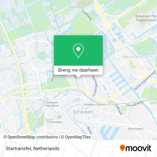 Startransfer kaart
