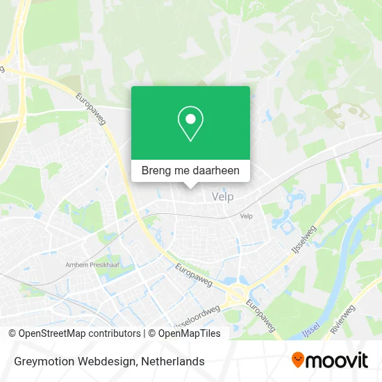 Greymotion Webdesign kaart