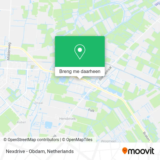 Nexdrive - Obdam kaart