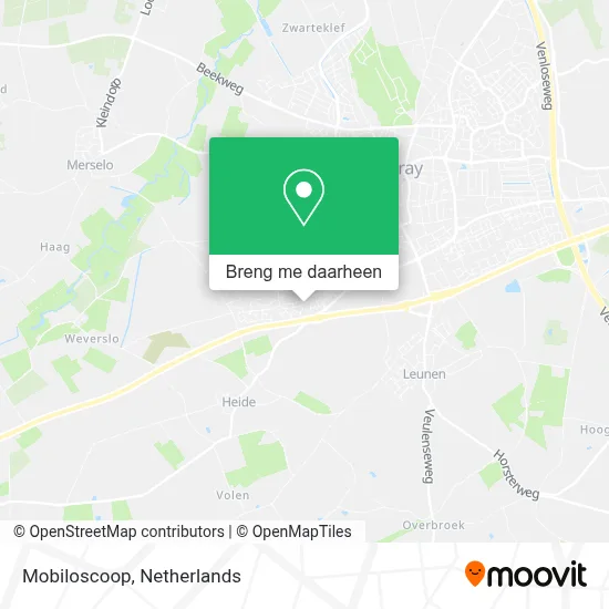 Mobiloscoop kaart