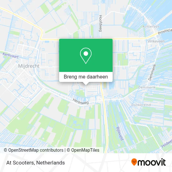 At Scooters kaart