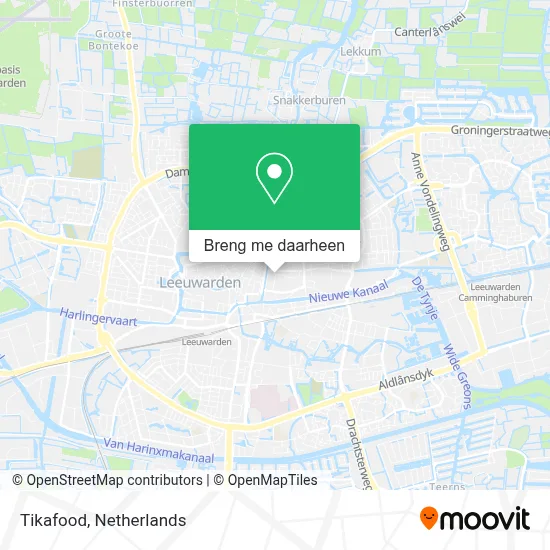 Tikafood kaart