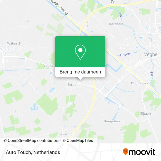 Auto Touch kaart