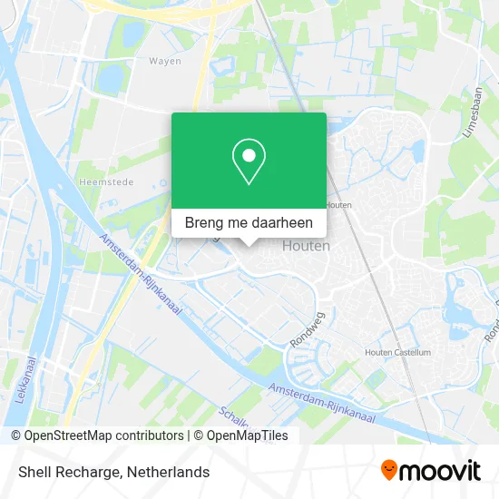 Shell Recharge kaart