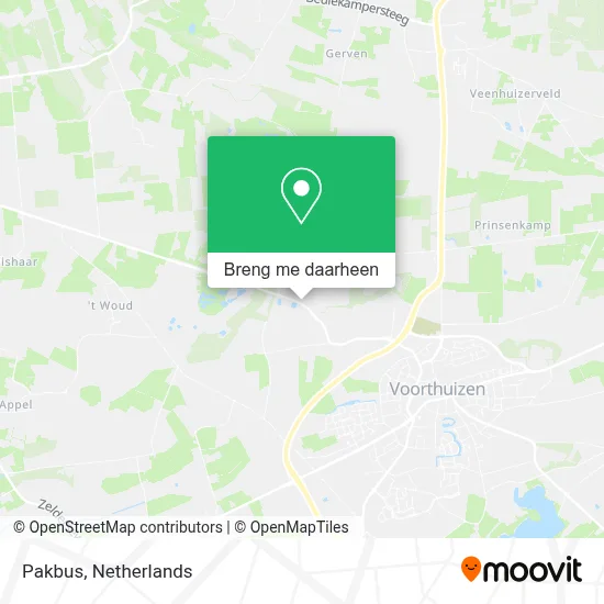 Pakbus kaart