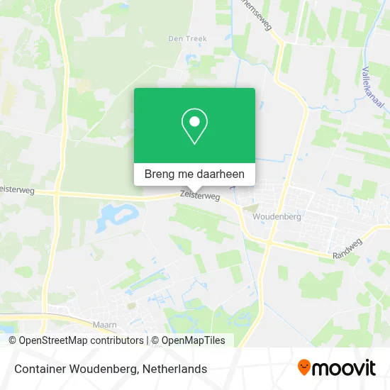 Container Woudenberg kaart