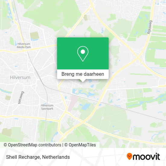Shell Recharge kaart