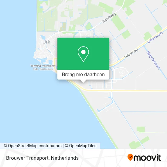 Brouwer Transport kaart