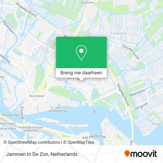 Jammen In De Zon kaart