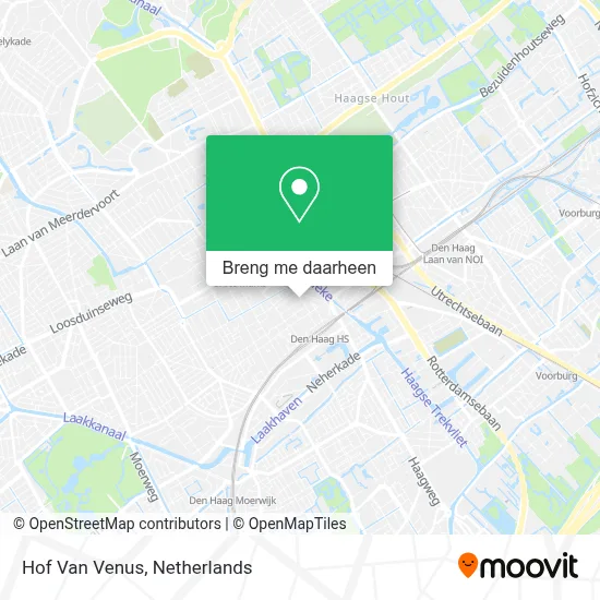 Hof Van Venus kaart