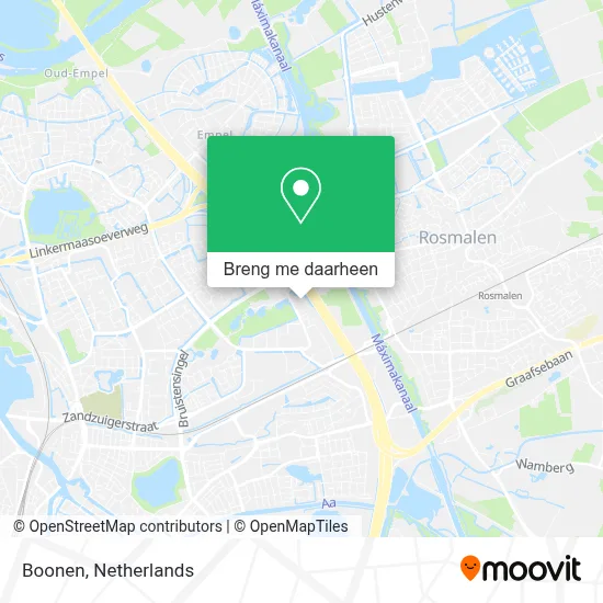 Boonen kaart