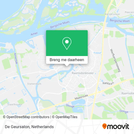 De Geursalon kaart