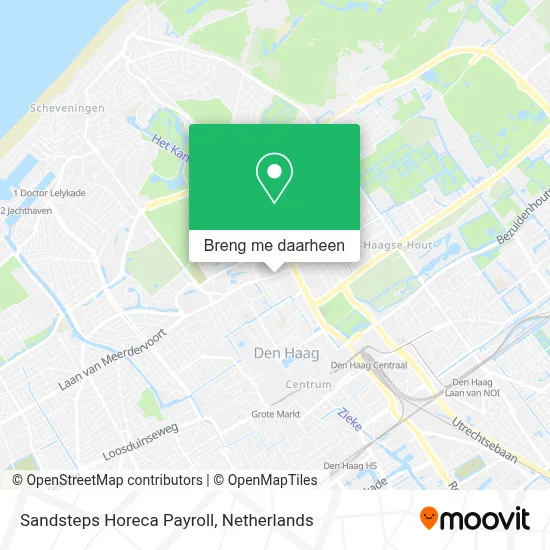 Sandsteps Horeca Payroll kaart