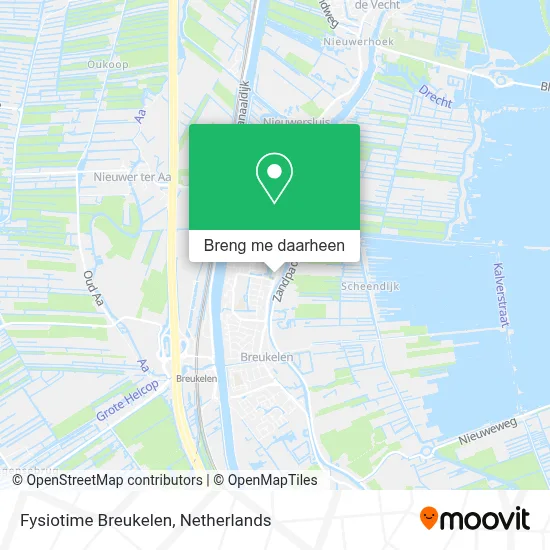 Fysiotime Breukelen kaart