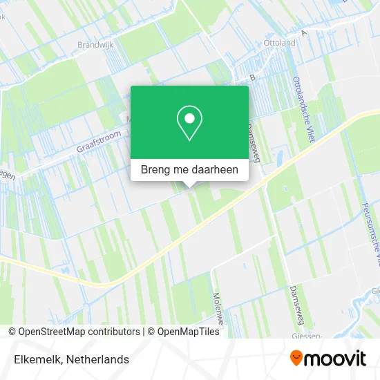 Elkemelk kaart