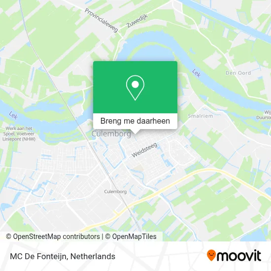 MC De Fonteijn kaart