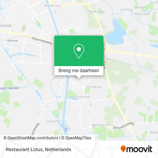 Restaurant Lotus kaart