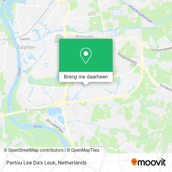 Partou Lea Da's Leuk kaart