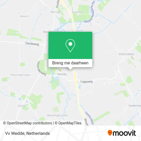 Vv Wedde kaart