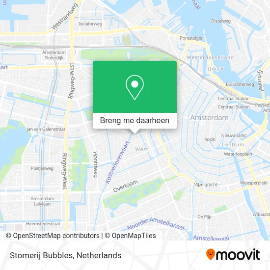 Stomerij Bubbles kaart