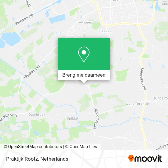 Praktijk Rootz kaart
