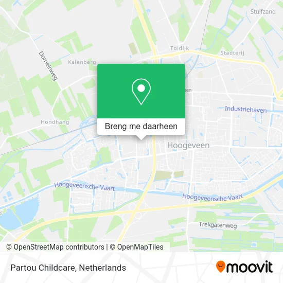 Partou Childcare kaart