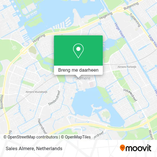 Sales Almere kaart