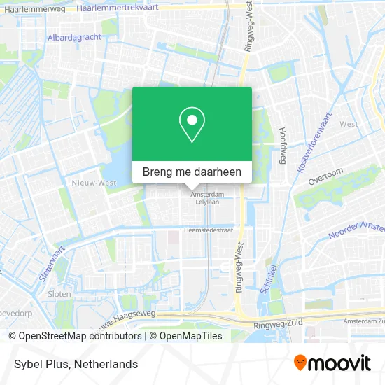 Sybel Plus kaart