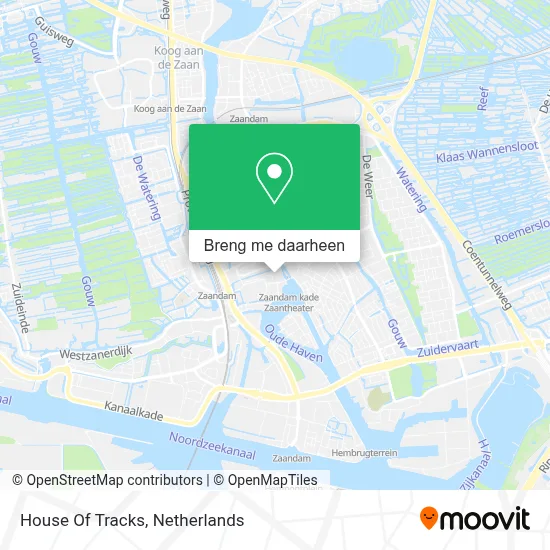 House Of Tracks kaart