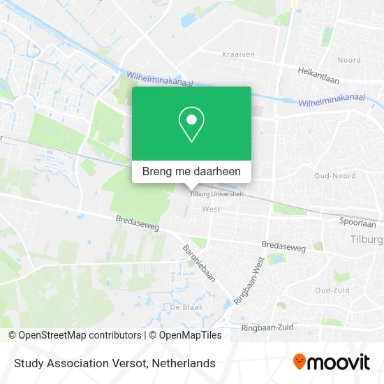 Study Association Versot kaart