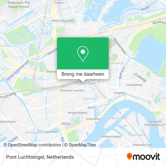 Pont Luchtsingel kaart