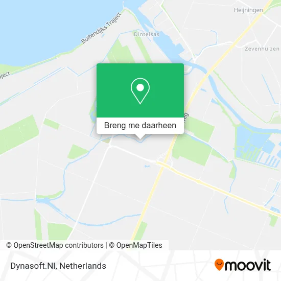 Dynasoft.Nl kaart