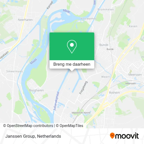 Janssen Group kaart