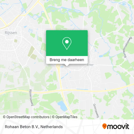 Rohaan Beton B.V. kaart