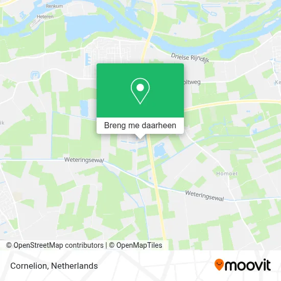 Cornelion kaart