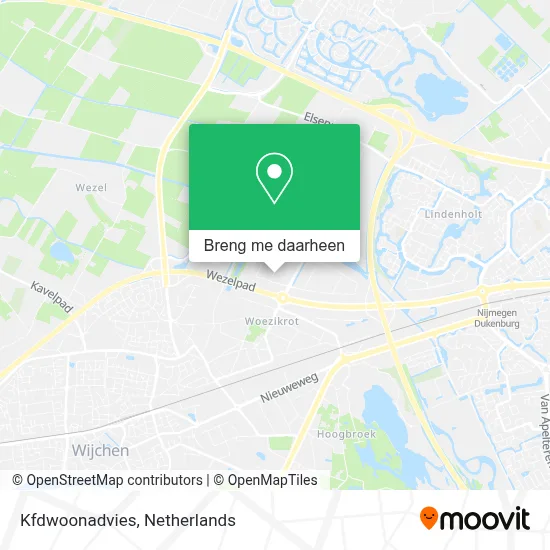 Kfdwoonadvies kaart