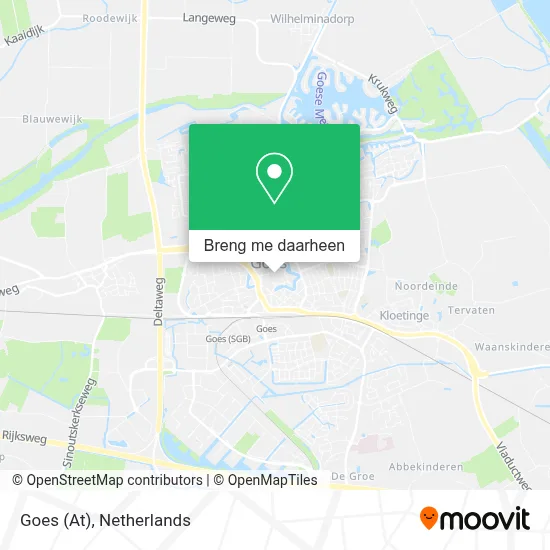 Goes (At) kaart