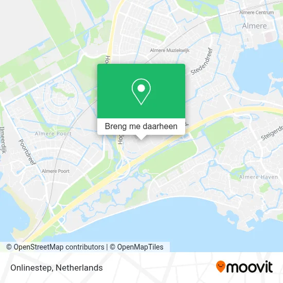 Onlinestep kaart