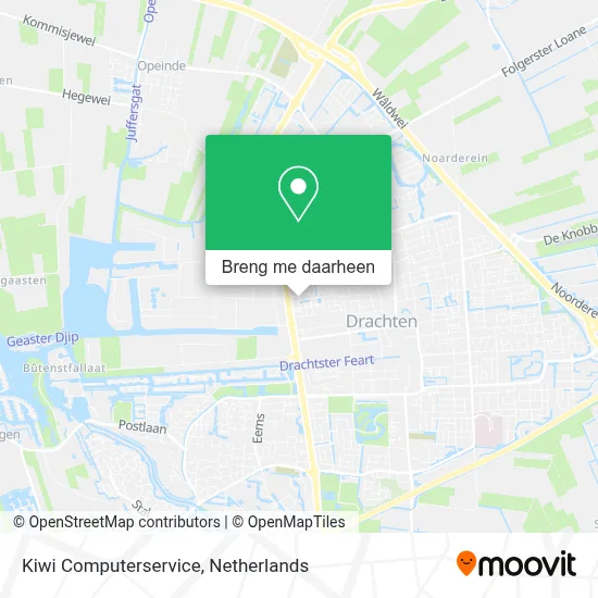 Kiwi Computerservice kaart