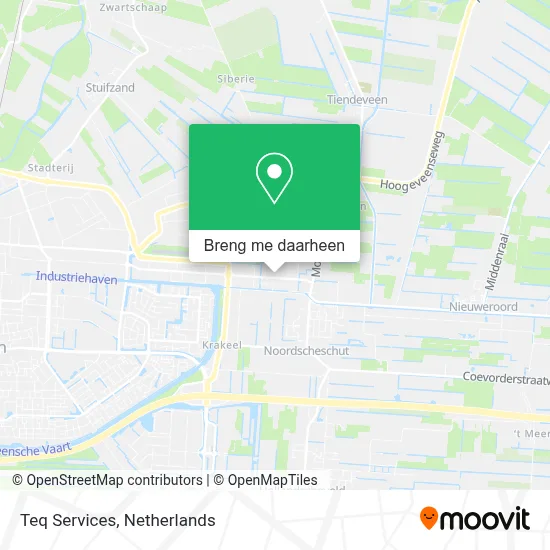 Teq Services kaart