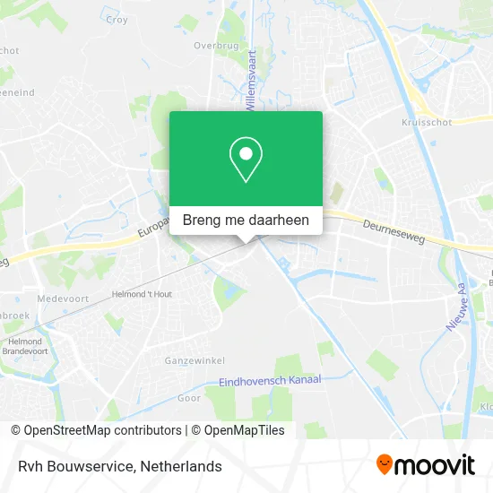 Rvh Bouwservice kaart