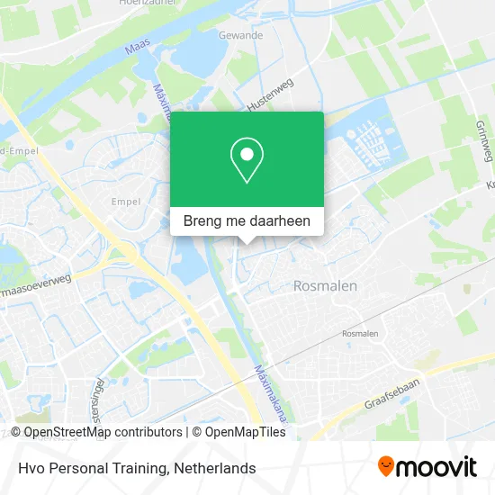 Hvo Personal Training kaart