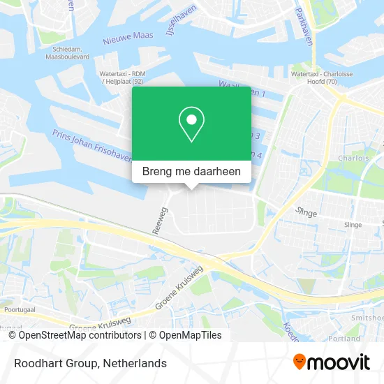 Roodhart Group kaart