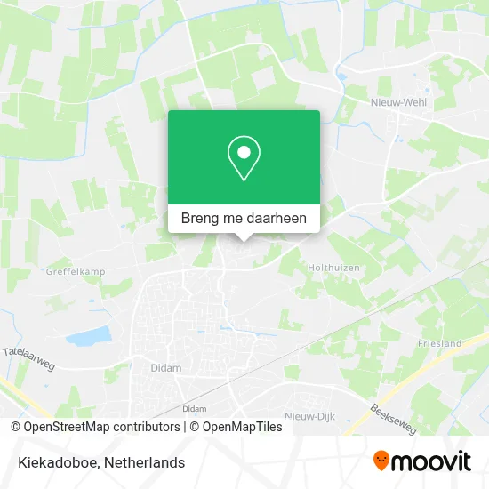 Kiekadoboe kaart