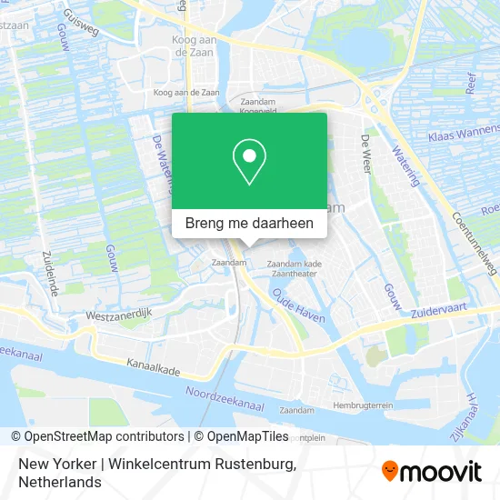 New Yorker | Winkelcentrum Rustenburg kaart