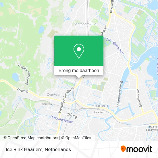 Ice Rink Haarlem kaart