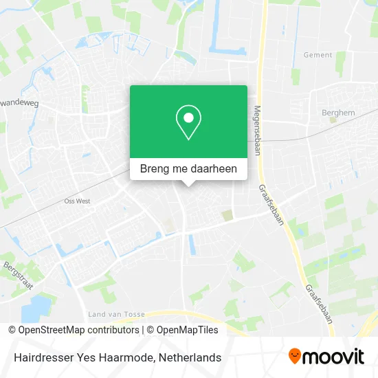Hairdresser Yes Haarmode kaart