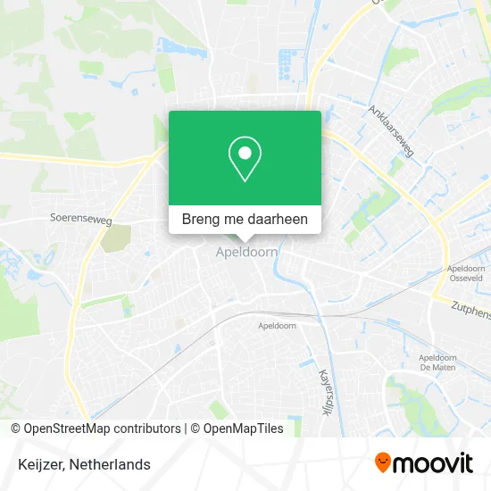 Keijzer kaart